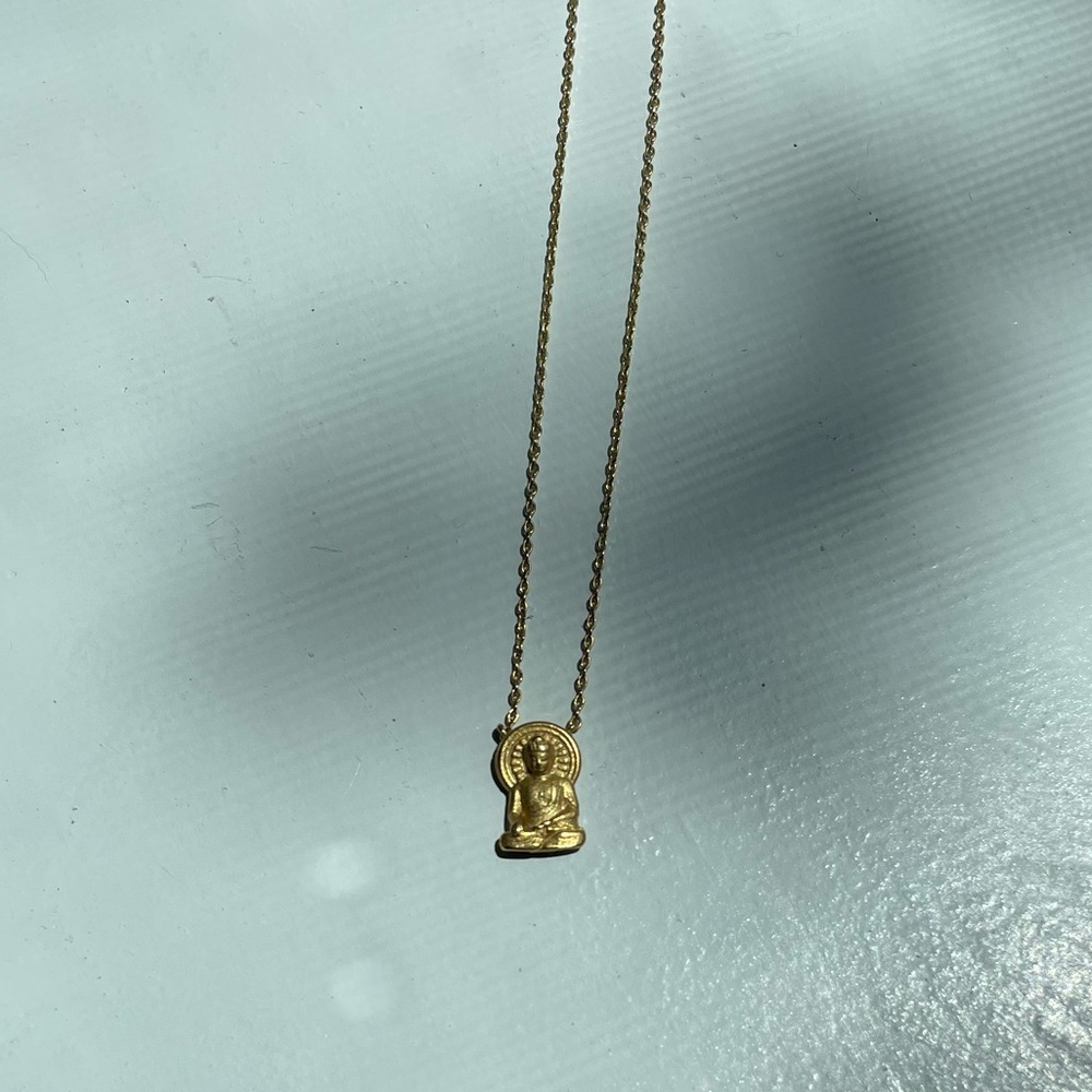 16 inch buddha pendant necklace